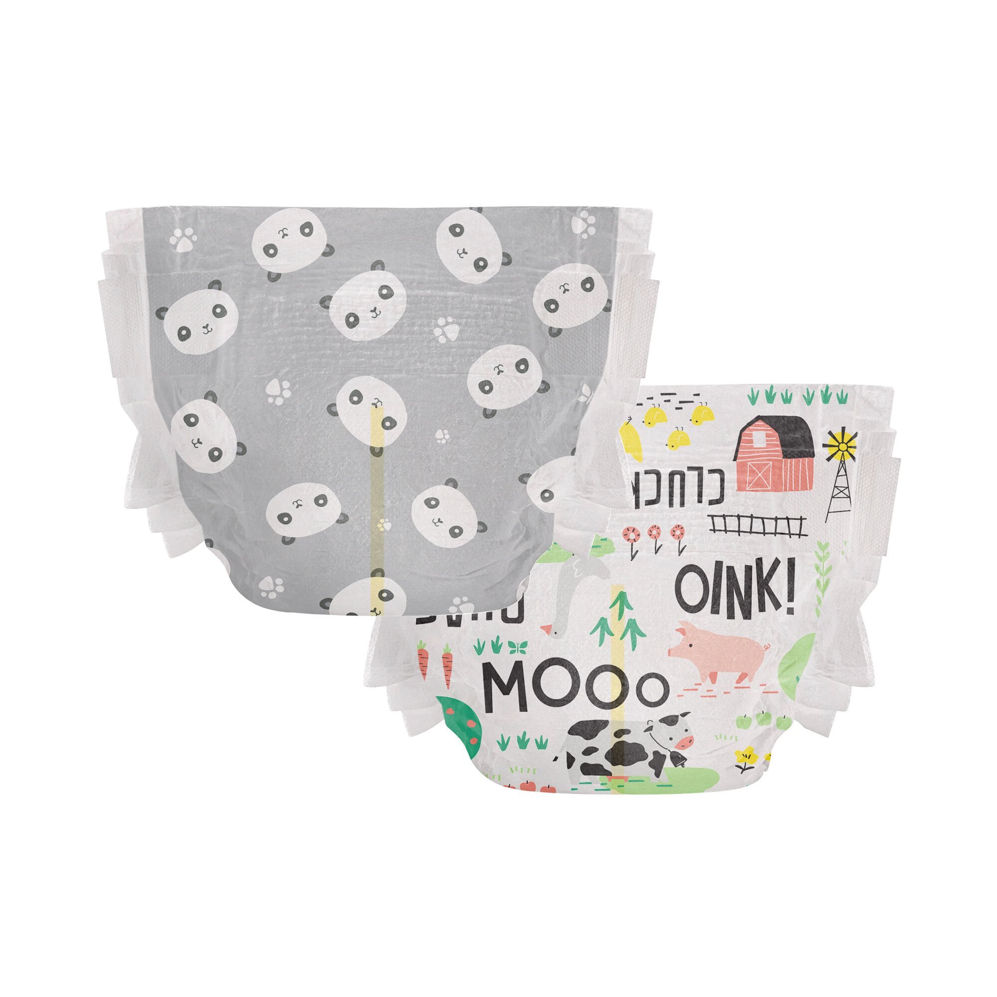 Luvs diapers store with panda print